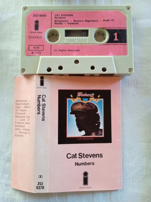 C- KASETTI: CAT STEVENS : NUMBERS