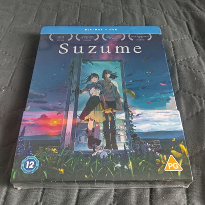 Suzume Limited Edition Steelbook Blu-Ray + DVD *muoveissa**