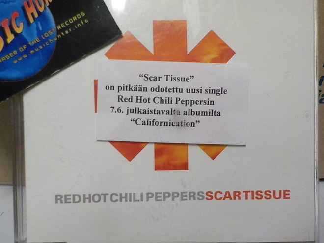 RED HOT CHILI PEPPERS - SCAR TISSUE PROMO CDS
