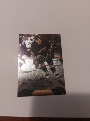 2007-08 Black Diamond #128 Teemu Selänne