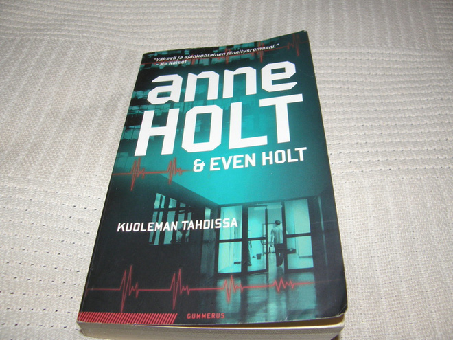Anne Holt Kuoleman tahdissa  -pok
