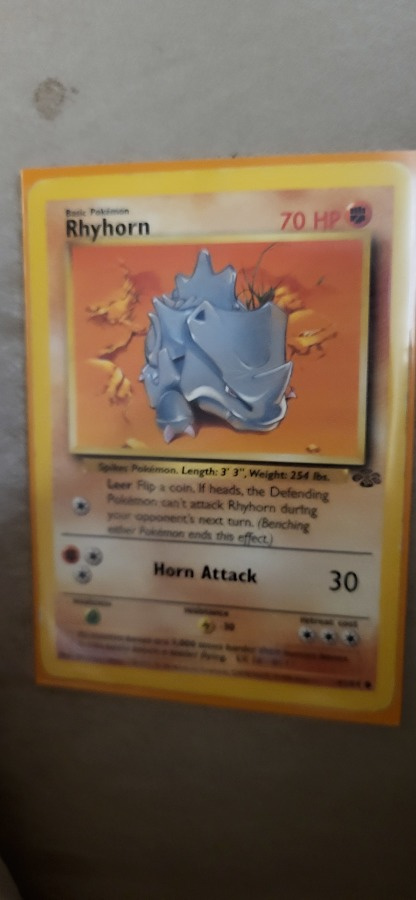 Rhyhorn 61/64 - Jungle set card