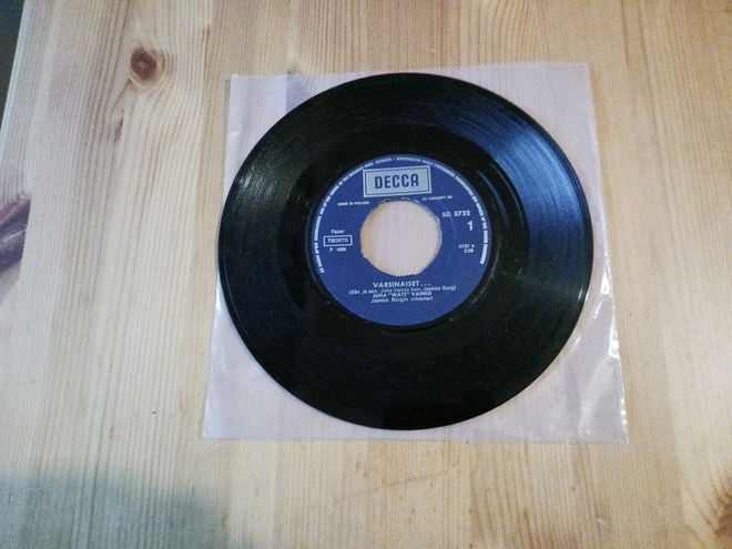 Juha "Watt" Vainio* – Varsinaiset... 7" orig 1969 Pop, Iske