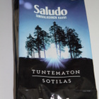 TUNTEMATON SOTILAS  SALUDO KAHVI PUSSI - pikkukuva 1