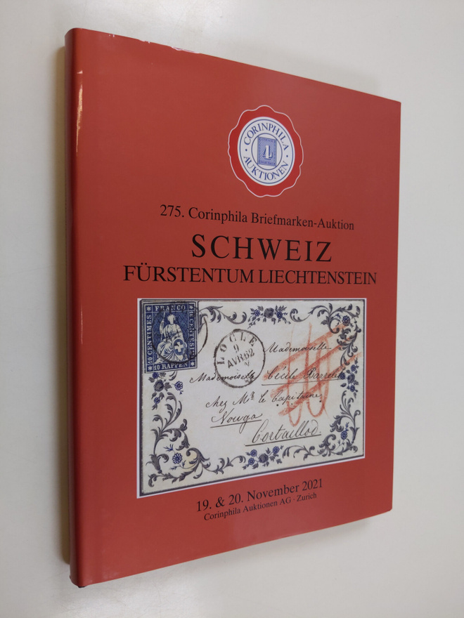 275. Corinphila Briefmarken-Auktion - Schweiz Furstentum ...