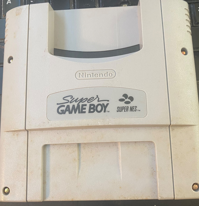 Super Game Boy -adapteri. Super Nintendo