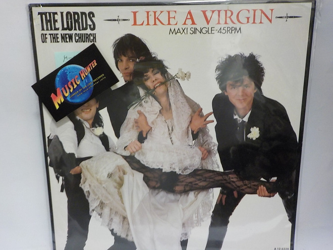 THE LORDS OF THE NEW CHURCH - LIKE A VIRGIN M-/M- 12"