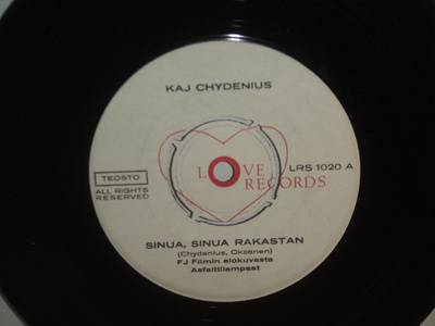 Kaj Chydenius 7" Sinua, sinua rakastan