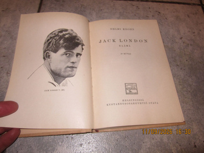 Helmi Krohn: Jack London - Elämä (1.p 1925) UUDENVEROINEN