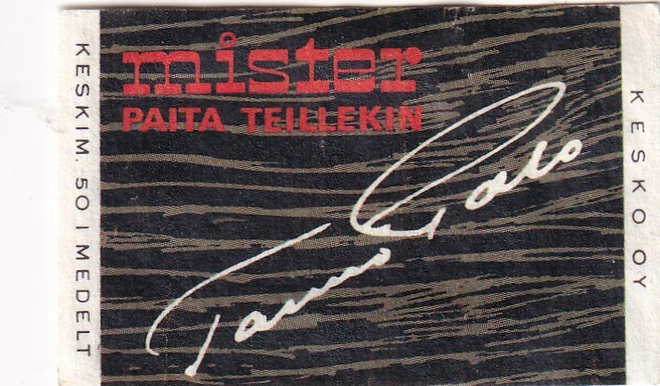 mister paita teillekin, Tauno Palo   b689