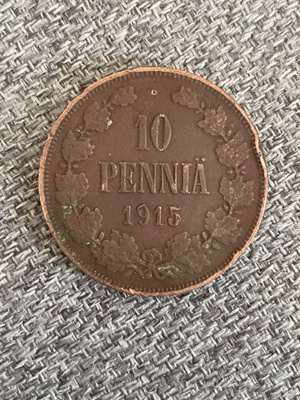 Suomi 10 Penniä 1915