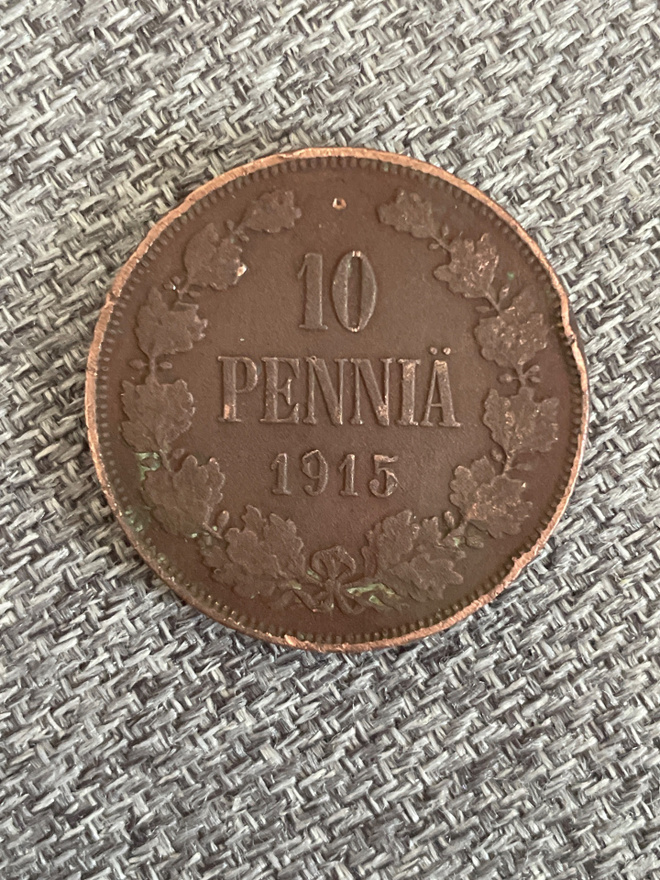Suomi 10 Penniä 1915