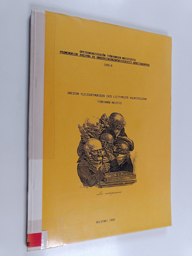 Unescon yleissopimukseen 1970 liittymistä valmistelevan t...