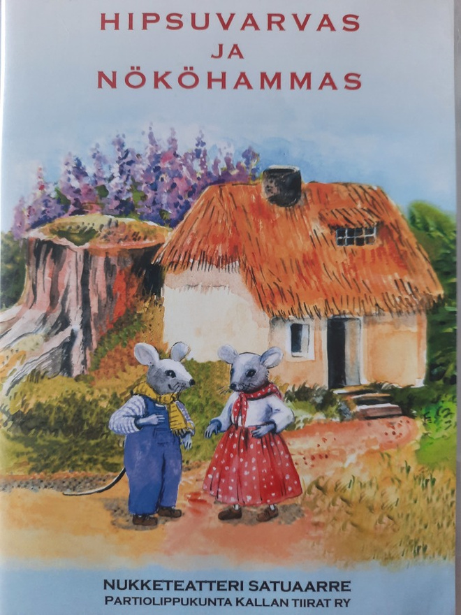 Hipsuvarvas ja Nököhammas DVD SUOMIPUHE