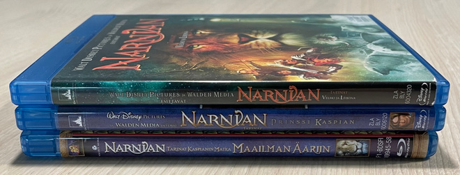 C.S. Lewis: NARNIAN TARINAT -trilogia (2005-2010)