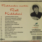 Raili Kukkohovi • Rakkauden merkki CD - pikkukuva 3