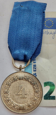 VANHA Mitali Natsi Saksa Wehrmacht 4 v Palveluksesta AITO