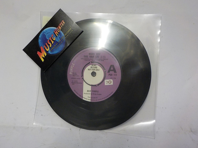 DEEP PURPLE - MIGHT JUST TAKE YOUR LIFE EX+ 7"