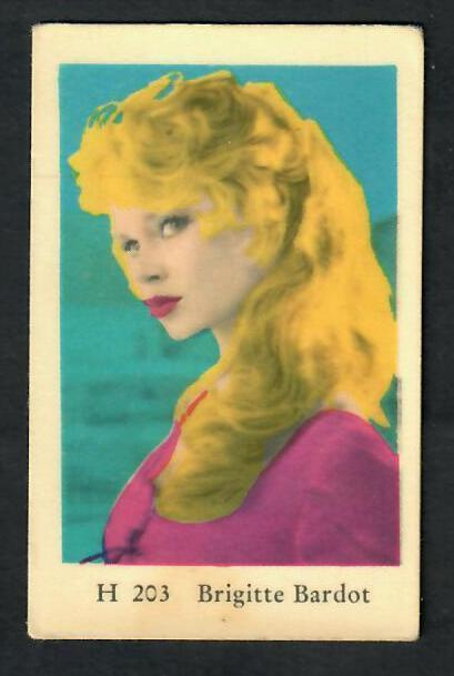 Keräilykuva - Brigitte Bardot H 203