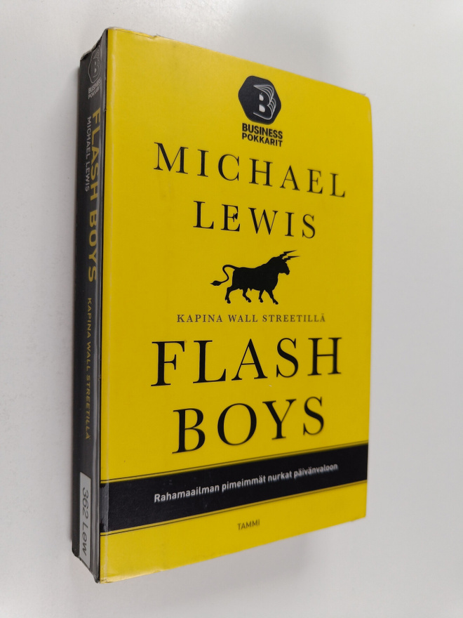 Michael Lewis : Flash boys : kapina Wall Streetillä