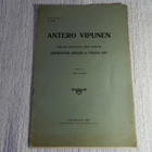 ANTERO VIPUNEN 3-4 1909 - pikkukuva 1