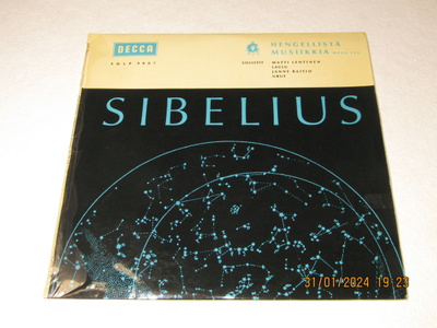 *10"* SIBELIUS Hengellistä Musiikkia