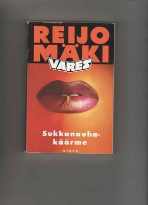 Mäki, Reijo: Sukkanauhakäärme, Otava 1995,nid., nid.lait.1p