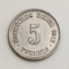 Saksa 5 Pfennig 1912G - pikkukuva 1