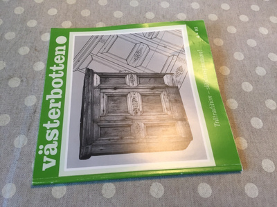 VÄSTERBOTTEN TRÄTRADITION-SLÖJDINSPIRATION HYVÄ