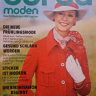 Vintage Burda Moden kaavalehti 2 /1972 - pikkukuva 1