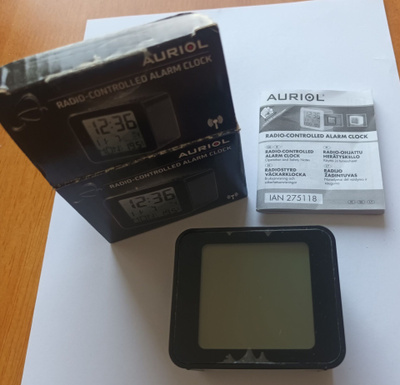 Herätyskello Auriol IAN 275118, uusi, 2 kuvaa