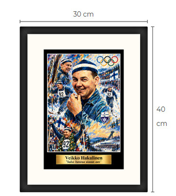 Uusi Veikko Hakulinen Olympia art print Limited Edition
