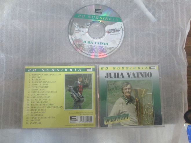 JUHA VAINIO - 20 SUOSIKKIA ( eritt. hyväkuntoinen !