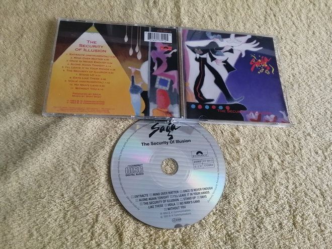 SAGA - The Security Of Illusion CD