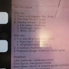 Yes: The Yes Album LP - pikkukuva 3