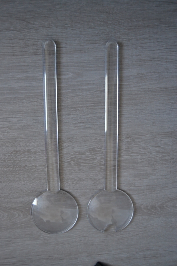 Tupperware kirkkaat Prism salaattiottimet