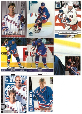 8 x WAYNE GRETZKY New York Rangers