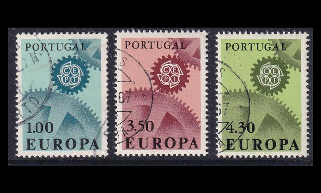 Portugali 1026-8 o Europa (1967)