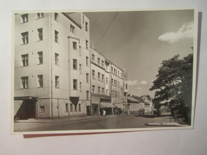 VANHA Postikortti Kotka 1950-l Alkup.Mallikappale