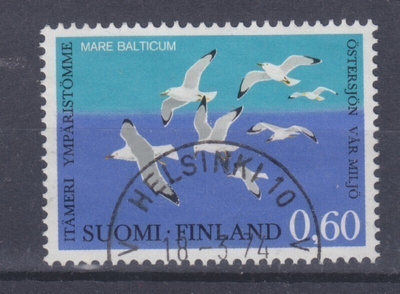 1974 itämeri (2) loistoleimaisena.