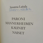 Susanna Laitala - Paroni Mannerheimin kauniit naiset (sid.) - pikkukuva 2