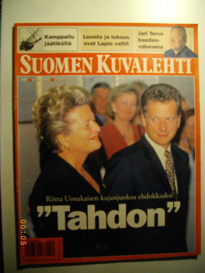 Suomen Kuvalehti Nro 40/1999 (13.3)