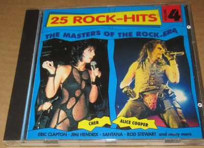 25 Rock-Hits 4 cd-levy
