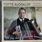 TOTTE BJÖRKLÖF-FÅR JAG LOV-SAANKO LUVAN-CD, TBCD101,v.2001 - pikkukuva 1