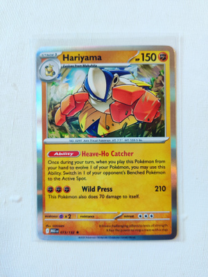 Hariyama Holo Rare