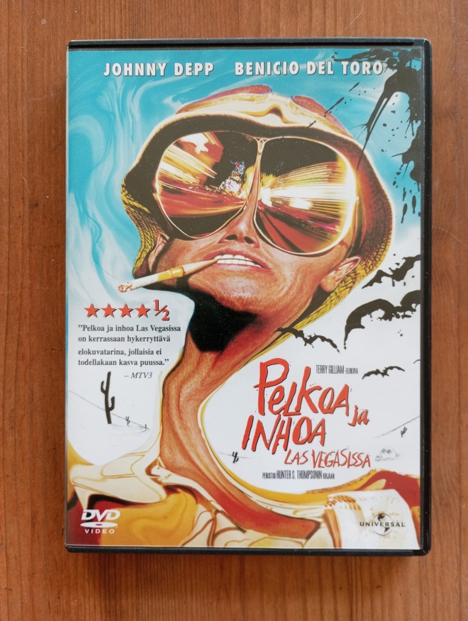 Pelkoa ja Inhoa Las Vegasissa Terry Gilliam