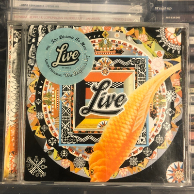 LIVE - The Distance To Here cd