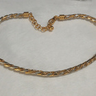 Upea vintage 21k kullattu Kanadalainen kaulakoru Gold plated - pikkukuva 1