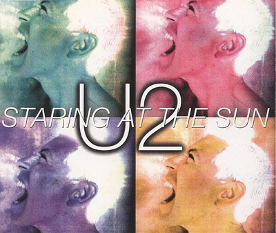 U2 - Staring At The Sun (CD) HYVÄ KUNTO!!