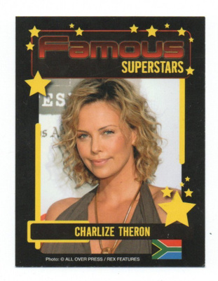 Famous Superstars n:o 049 CHARLIZE THERON.